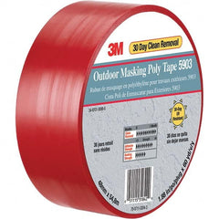 3M - 60 Yd x 50" x 7.5 mil Red Polyethylene Cloth Duct Tape - Best Tool & Supply