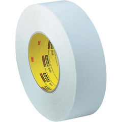 Masking Tape: 12″ Wide, 60 yd Long, 9.8 mil Thick, White Crepe Paper, Rubber Adhesive, 50 lb/in Tensile Strength