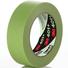 Masking Tape: 1490 mm Wide, 55 m Long, 6.7 mil Thick, Green Paper, Rubber Adhesive, 25 lb/in Tensile Strength