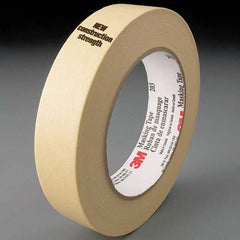 3M - 48mm Wide x 55 m x 4.7 mil Beige Crepe Paper Masking Tape - Best Tool & Supply