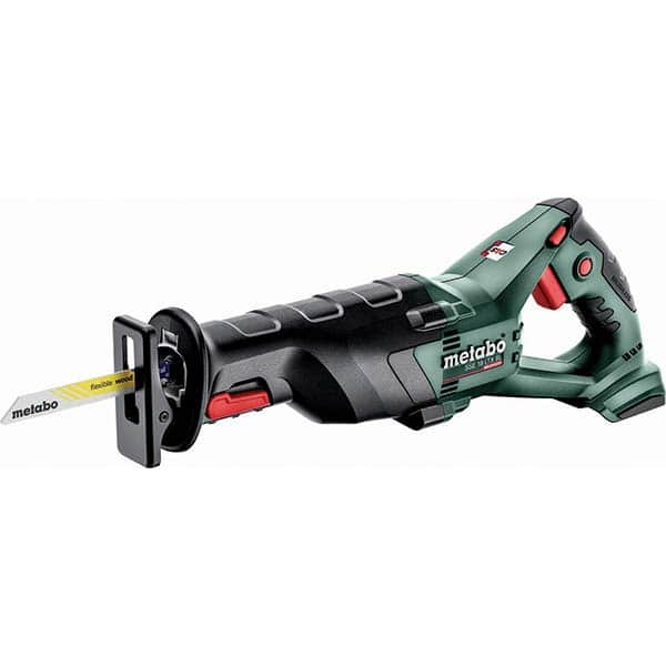 Metabo - Cordless Reciprocating Saws Voltage: 18.00 Battery Chemistry: Lithium-Ion - Best Tool & Supply