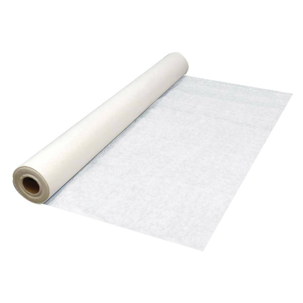 VariGuard - Drop Cloths; Material: Recycled PET Fiber ; Material Weight: 0.15 Lbs ; Length (Feet): 45 ; Width (Feet): 3.30 ; Width (Inch): 40 ; Thickness (mm): 1.0000 - Exact Industrial Supply