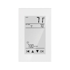 QuietWarmth - Thermostats; Type: Smart Home Thermostat ; Style: Heat ; Minimum Temperature (F): 40.000 ; Maximum Temperature (F): 85.000 - Exact Industrial Supply