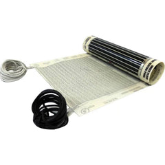 QuietWarmth - Heat Blankets; Type: Floor Heating Mat ; Shape: Rectangular ; Wattage: 50.000 ; Length (Inch): 60 ; Width (Inch): 17 ; Material: Carbon Ink - Exact Industrial Supply