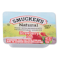 Smucker's - Condiments & Dispensers; Breakroom Accessory Type: Jam/Jelly ; Breakroom Accessory Description: Natural Jam - Exact Industrial Supply