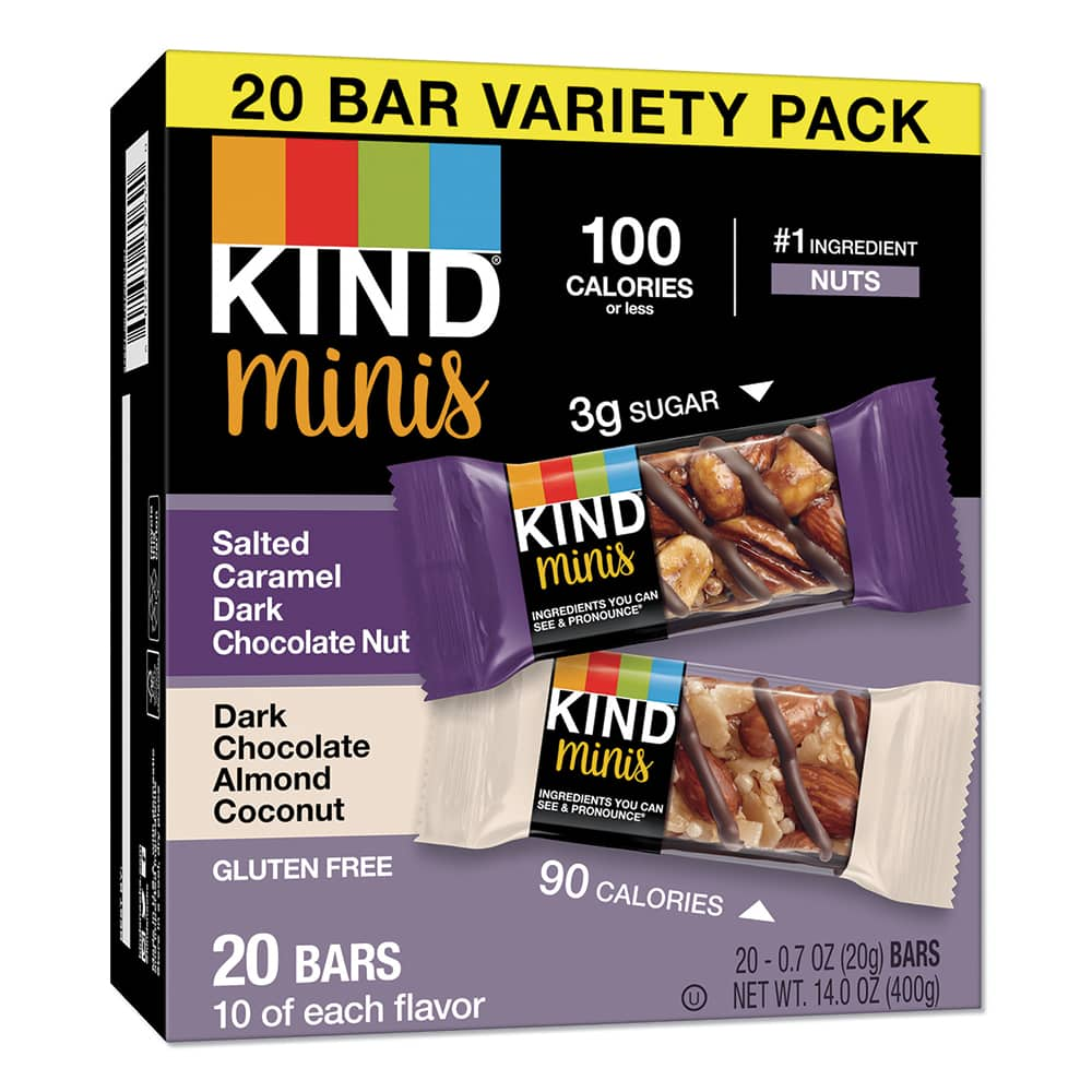 KIND - Snacks, Cookies, Candy & Gum; Breakroom Accessory Type: Nutrition Bar ; Breakroom Accessory Description: Food-Nutrition Bar - Exact Industrial Supply