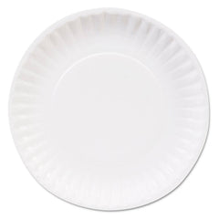 Dixie Basic - Paper & Plastic Cups, Plates, Bowls & Utensils; Breakroom Accessory Type: Plates ; Breakroom Accessory Description: Dinnerware-Plate; Paper ; Color: White - Exact Industrial Supply