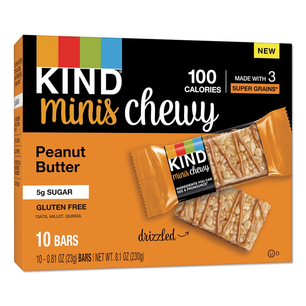 KIND - Snacks, Cookies, Candy & Gum; Breakroom Accessory Type: Nutrition Bar ; Breakroom Accessory Description: Food-Nutrition Bar - Exact Industrial Supply