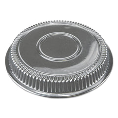 Durable Packaging - Food Container Lids; For Use With: 9" Round Containers ; Shape: Round ; Diameter/Width (Decimal Inch): 9.0000 ; Length (Decimal Inch): 9.0000 ; Material Family: Plastic ; Color: Clear - Exact Industrial Supply