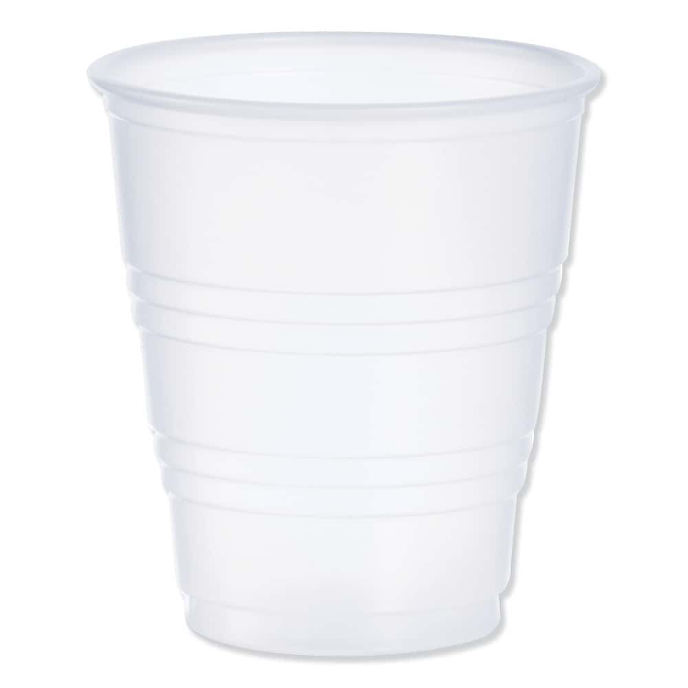 DART - Paper & Plastic Cups, Plates, Bowls & Utensils; Breakroom Accessory Type: Plastic Cold Cups ; Breakroom Accessory Description: Cups-Cold Drink; Plastic ; Color: Clear - Exact Industrial Supply