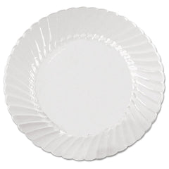 WNA - Paper & Plastic Cups, Plates, Bowls & Utensils; Breakroom Accessory Type: Plates ; Breakroom Accessory Description: Dinnerware-Plate; Plastic ; Color: Clear - Exact Industrial Supply