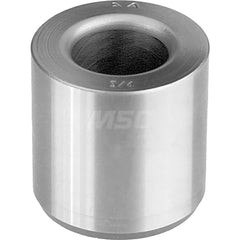 Press Fit Headless Drill Bushing: P, 0.04″ ID, 5/32″ OD 1/4″ OAL, Carbon Steel