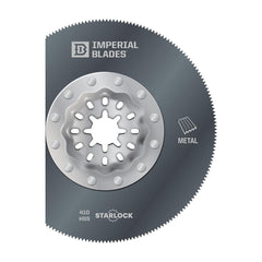 Rotary & Multi-Tool Accessories; Accessory Type: Blade; For Use With: Compatible with all Starlock ™ multi-tools; Attachment Size: 3.375 in; Material: Bi-Metal; Application: Thin Metal, Wood, Fiberglass, PVC; Includes: (1) Imperial Blades Starlock ™ 3-3/8