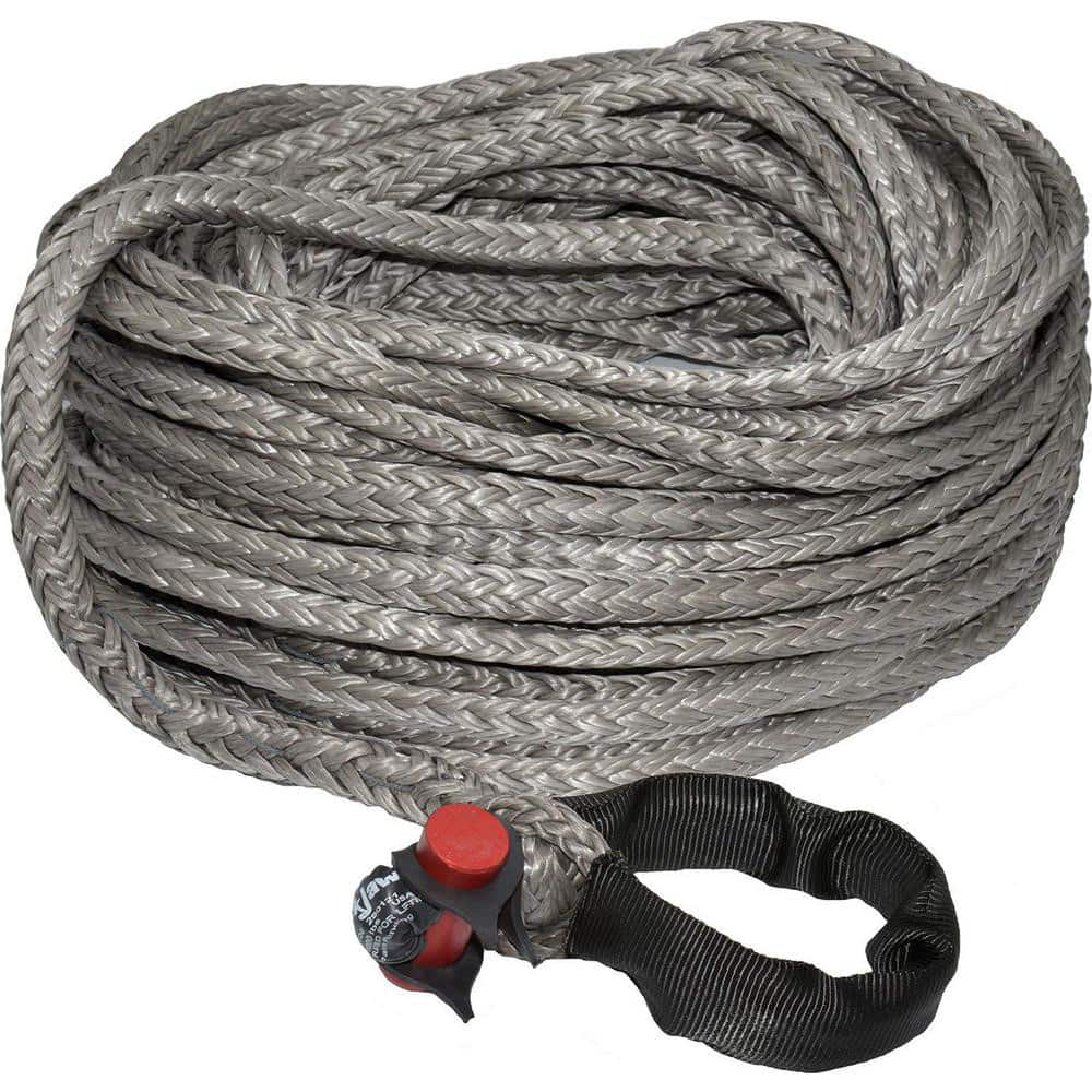 10,700 Lb 2,400″ Long x 1/2″ High Automotive Winch Strap Loop & Eye, For Use with Winches & Shackles