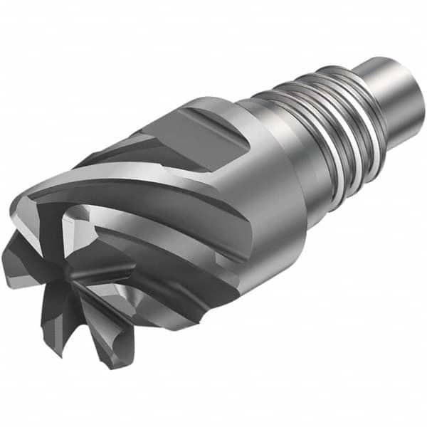 Sandvik Coromant - Corner Radius & Corner Chamfer End Mill Heads Mill Diameter (Inch): 1 Mill Diameter (Decimal Inch): 1.0000 - Best Tool & Supply