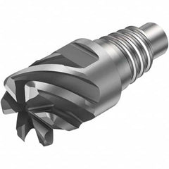 Sandvik Coromant - Corner Radius & Corner Chamfer End Mill Heads Mill Diameter (mm): 10.00 Mill Diameter (Decimal Inch): 0.3937 - Best Tool & Supply