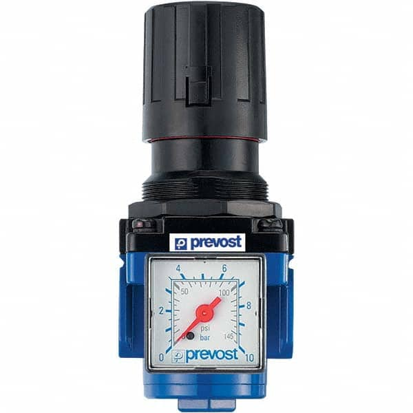 Prevost - Filter, Regulator & Lubricator (FRL) Units Configuration: 1 Pc. Regulator Body Type: Standard - Best Tool & Supply