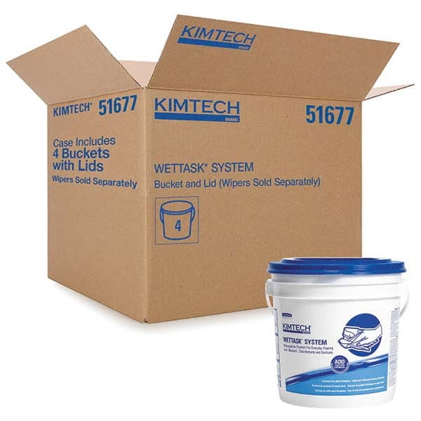 Kimtech - Wipe Dispensers For Use With: Kimtech WetTask 6001, 6211, 6411, & 6471 Dispenser Style: Manual - Best Tool & Supply