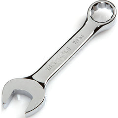 Combination Wrench: Chrome, Chrome-Plated