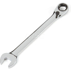 Combination Wrench: Chrome, Chrome-Plated