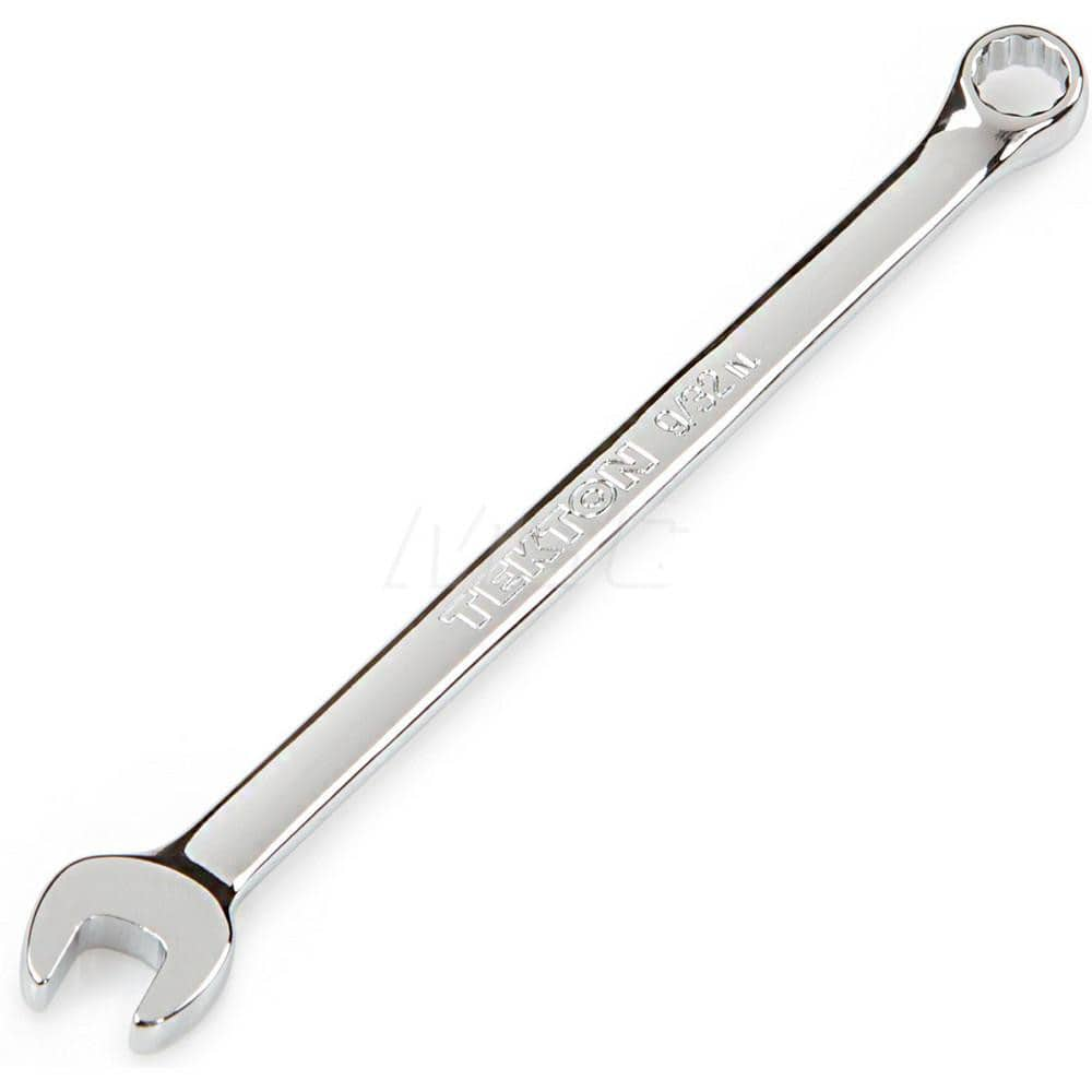 Combination Wrench: Chrome, Chrome-Plated