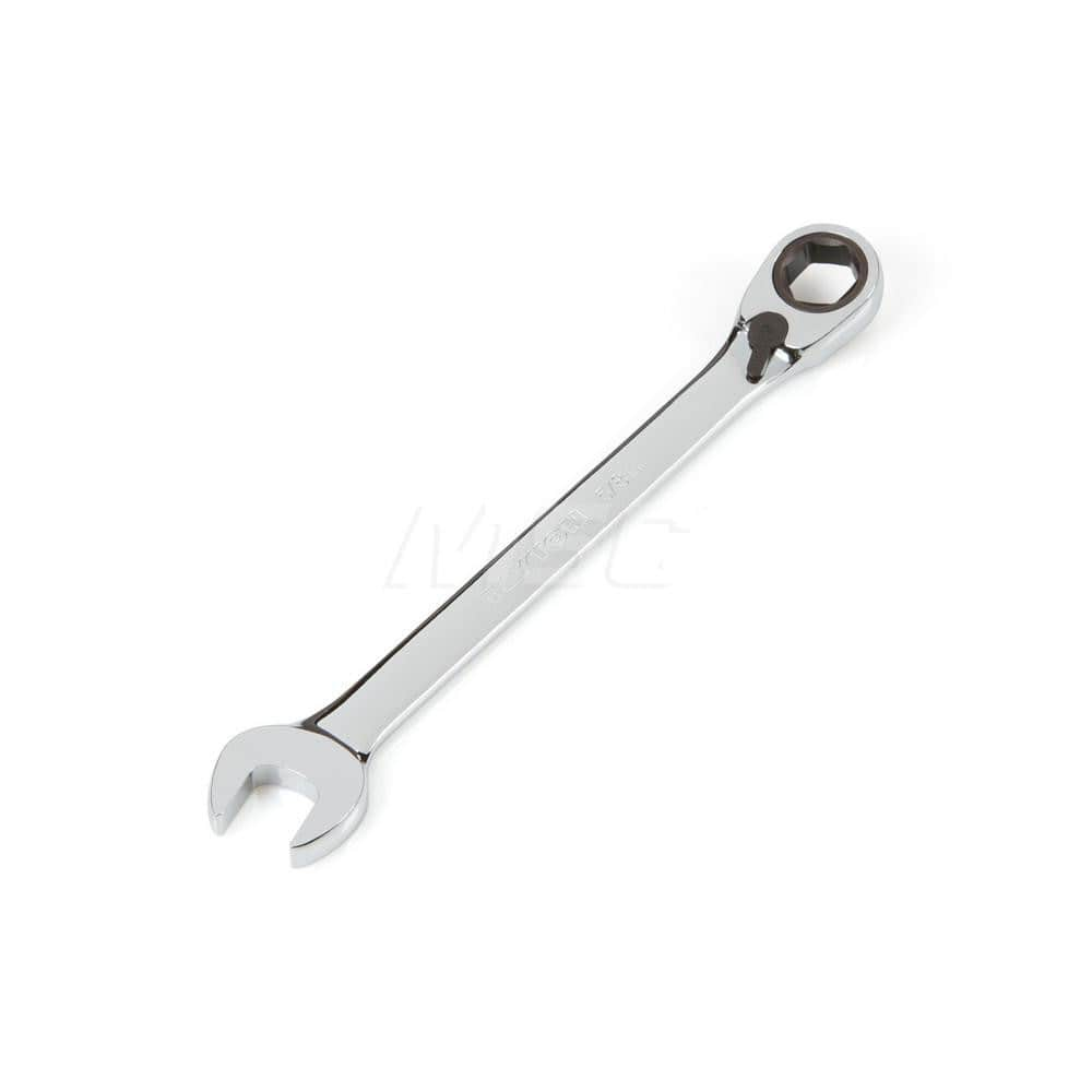 Combination Wrench: Chrome, Chrome-Plated