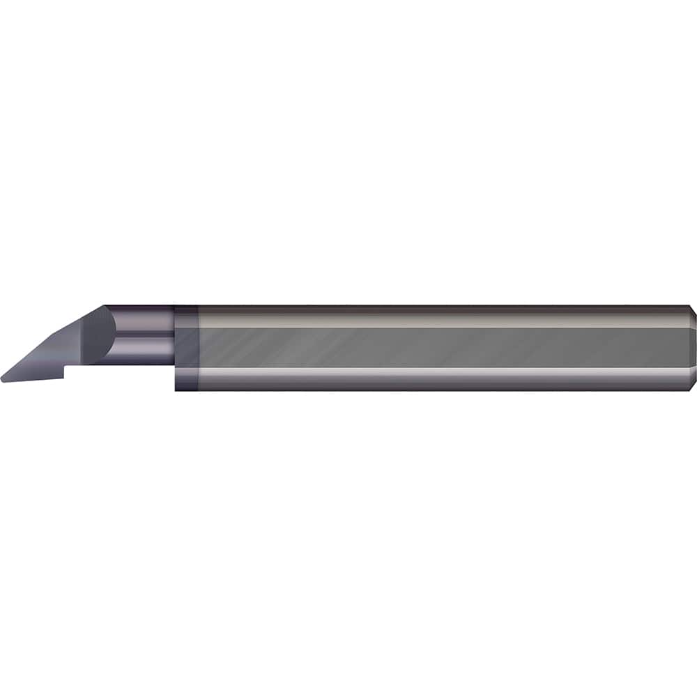 Profiling Tools; Minimum Bore Diameter (Decimal Inch): 0.3800; Maximum Bore Depth (Decimal Inch): 3/4; Radius: 0.0080; Overall Length (Decimal Inch): 2-1/2; Shank Diameter (Inch): 3/8; Projection: Projection; Finish/Coating: AlTiN; Projection (Decimal Inc