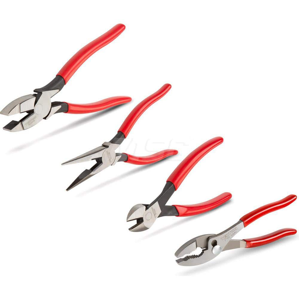 Plier Set: 4 Pc