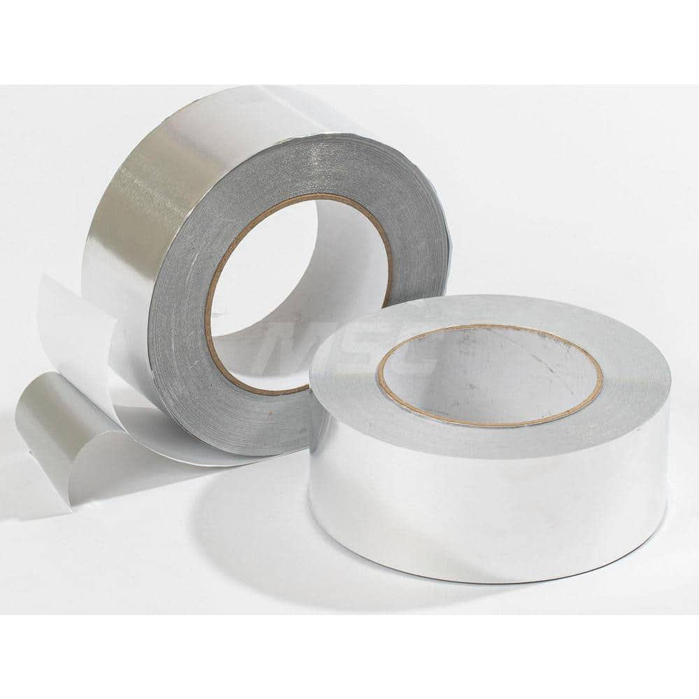 Duct Tape: 5/8″ Wide, 3.2 mil Thick, Aluminum Foil Acrylic Adhesive, 20 lb/in Tensile Strength, Series ALTC