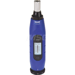 Torque Screwdriver: 5 to 40 in/lb Torque 6.75″ OAL, 1/4″ Drive