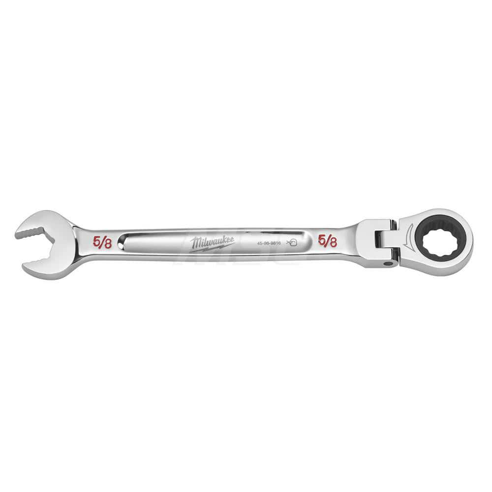 Combination Wrench: Chrome Vanadium Steel, Chrome-Plated