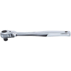 Wright Tool & Forge - Ratchets; Tool Type: Ratchet ; Drive Size (Inch): 1/2 ; Head Shape: Pear ; Head Features: Reversible ; Finish/Coating: Full Polish Chrome ; Overall Length (Inch): 10-1/2 - Exact Industrial Supply