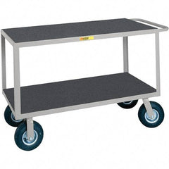 Little Giant - 1,200 Lb Capacity, 24" Wide x 26" Long x 38" High Cart - Steel, Pneumatic Casters - Best Tool & Supply