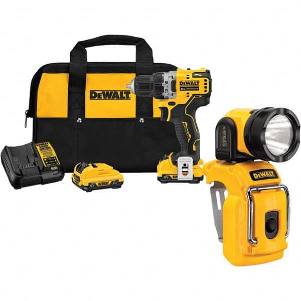 DeWALT - Cordless Drills Battery Voltage: 12 Battery Chemistry: Lithium-Ion - Best Tool & Supply