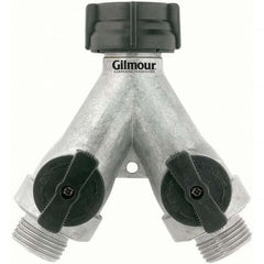 Gilmour - Garden Hose Fittings & Repair Kits Type: Shut-Off Valve Connector Type: Male; Female - Best Tool & Supply