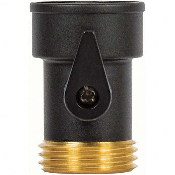 Gilmour - Garden Hose Fittings & Repair Kits Type: Shut-Off Valve Connector Type: Female; Male - Best Tool & Supply