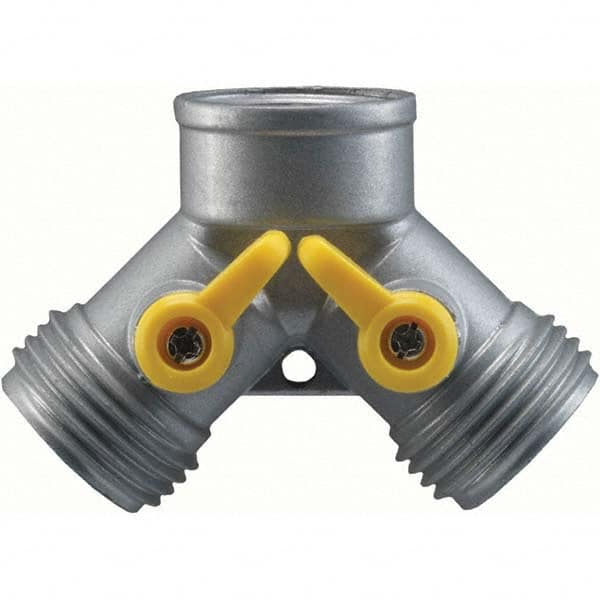 Nelson - Garden Hose Fittings & Repair Kits Type: Shut-Off Valve Connector Type: Male; Female - Best Tool & Supply