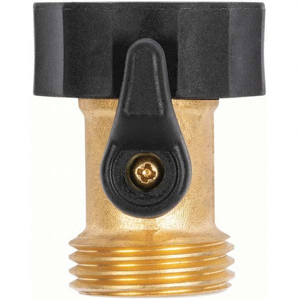 Gilmour - Garden Hose Fittings & Repair Kits Type: Shut-Off Valve Connector Type: Female; Male - Best Tool & Supply