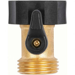 Gilmour - Garden Hose Fittings & Repair Kits Type: Shut-Off Valve Connector Type: Female; Male - Best Tool & Supply