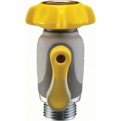 Nelson - Garden Hose Fittings & Repair Kits Type: Shut-Off Valve Connector Type: Female; Male - Best Tool & Supply