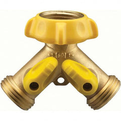 Nelson - Garden Hose Fittings & Repair Kits Type: Shut-Off Valve Connector Type: Male; Female - Best Tool & Supply