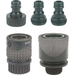 Gilmour - Garden Hose Fittings & Repair Kits Type: Connector Connector Type: Male; Female - Best Tool & Supply