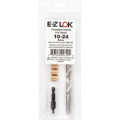 E-Z LOK - Thread Repair Kits Insert Thread Size (Inch): #10-24 Includes Drill: Yes - Best Tool & Supply