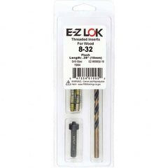 E-Z LOK - Thread Repair Kits Insert Thread Size (Inch): #8-32 Includes Drill: Yes - Best Tool & Supply