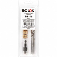 E-Z LOK - Thread Repair Kits Insert Thread Size (Inch): 3/8-16 Includes Drill: Yes - Best Tool & Supply