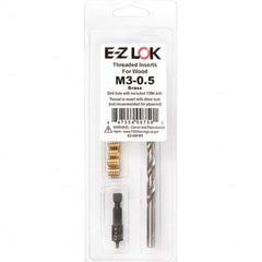 E-Z LOK - Thread Repair Kits Insert Thread Size (mm): M3x0.50 Includes Drill: Yes - Best Tool & Supply