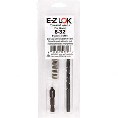 E-Z LOK - Thread Repair Kits Insert Thread Size (Inch): #8-32 Includes Drill: Yes - Best Tool & Supply