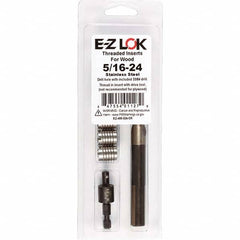 E-Z LOK - Thread Repair Kits Insert Thread Size (Inch): 5/16-24 Includes Drill: Yes - Best Tool & Supply