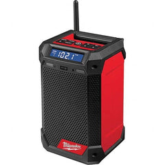 Milwaukee Tool - Job Site Radios Type: Worksite Radio & Charger Height (Decimal Inch): 9.2100 - Best Tool & Supply