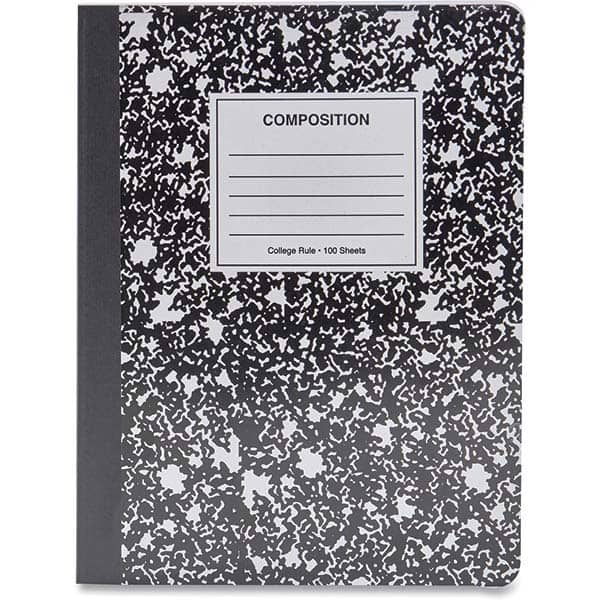 UNIVERSAL - Note Pads, Writing Pads & Notebooks Writing Pads & Notebook Type: Composition Book Size: 9-3/4 x 7-1/2 - Best Tool & Supply